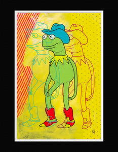 "Frog Legs" by Beau Hufford |Lithograph