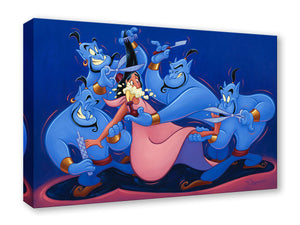 "Genie at Your Service" by Tim Rogerson | Premiere Treasure on Canvas