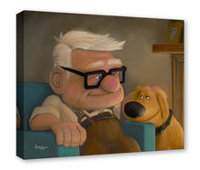 Load image into Gallery viewer, &quot;Good Boy Dug&quot; by Rob Kaz | Premiere Treasure on Canvas