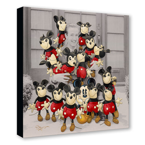 DISNEY Fine Art ティムロジャーソン作 ミッキー 白雪 ピノキオ HiddenMickey24x24_250x250@2x.