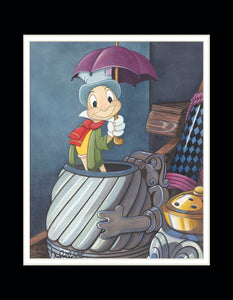 "Jiminy Under His Umbrella" by Michelle St.Laurent | Open Edition