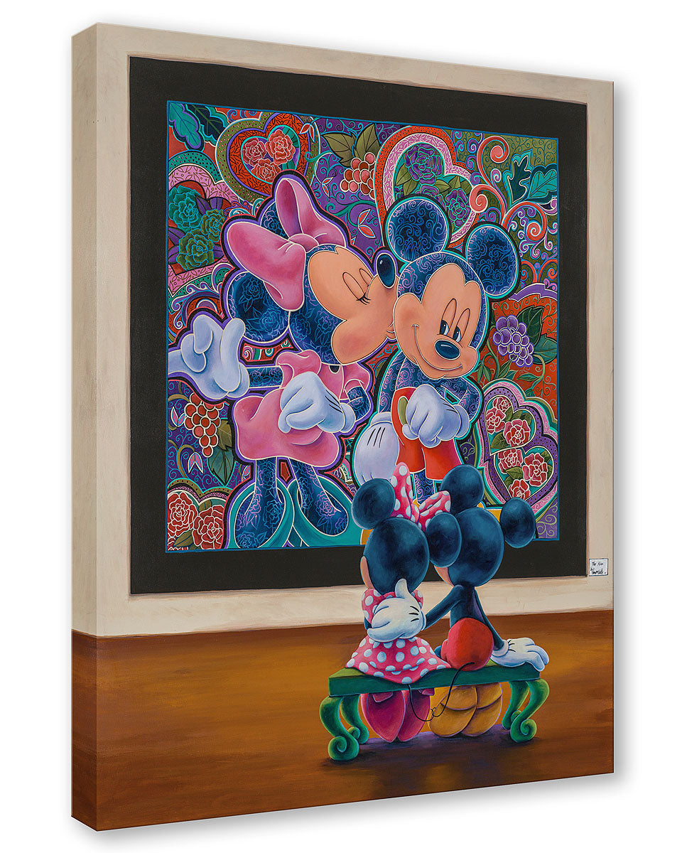 The Disney Kiss ポスター ミッキー ミニー Amazon.com: Open Road