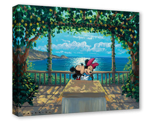 "Lunch Under the Lemon Trees" by Walfrido Garcia | Signed and Numbered Edition