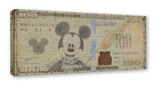 Load image into Gallery viewer, &quot;Mickey &quot;100 Hundred Dollar Bill&quot;&quot; by Trevor Mezak | Signed and Numbered Edition