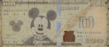 Load image into Gallery viewer, &quot;Mickey &quot;100 Hundred Dollar Bill&quot;&quot; by Trevor Mezak