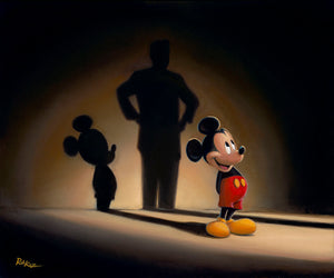 "Mickey's Shadow" by Rob Kaz | Signed and Numbered Edition