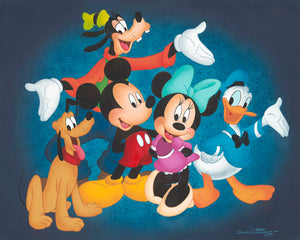 "Mickey and His Pals" by Don "Ducky" Williams | Signed and Numbered Edition