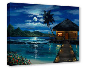 "Moonlit Bungalow" by Walfrido Garcia | Signed and Numbered Edition