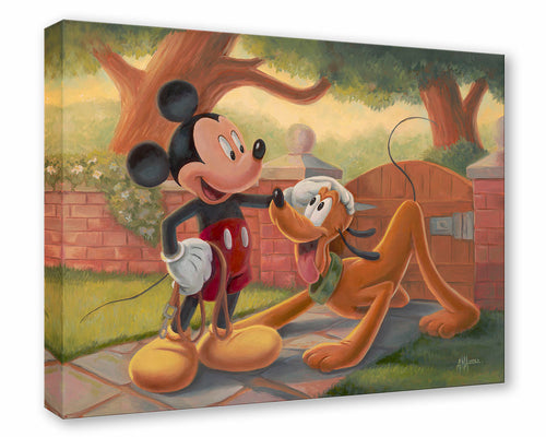 ※モナステMICHAEL & MICKEY 【アート作品】 ReadyforaWalkPal18x24_250x250@