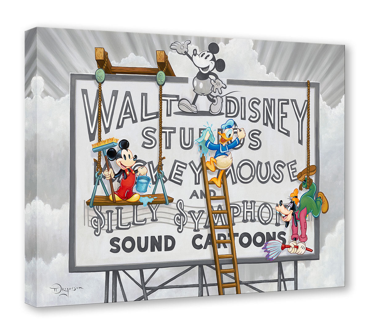 DISNEY Fine Art 6up MIckey ミッキーマウス Disney