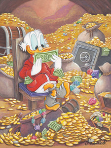 "Scrooge’s Happy Place" by Michelle St.Laurent