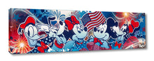 Load image into Gallery viewer, "Stars, Stripes, and Timeless Friends" by ARCY | Signed and Numbered Edition