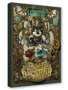 "Steampunk Mickey and Me in 1923" by Heather Edwards | Signed and Numbered Edition