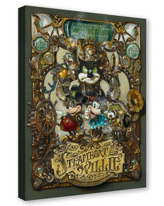 "Steampunk Mickey and Me in 1923" by Heather Edwards | Premiere Signed and Numbered Edition