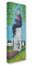 Load image into Gallery viewer, &quot;Stretching Portrait: The Black Widow&quot; by Michelle St.Laurent