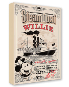 "Steamboat Willie (Gold)" by Eric Tan