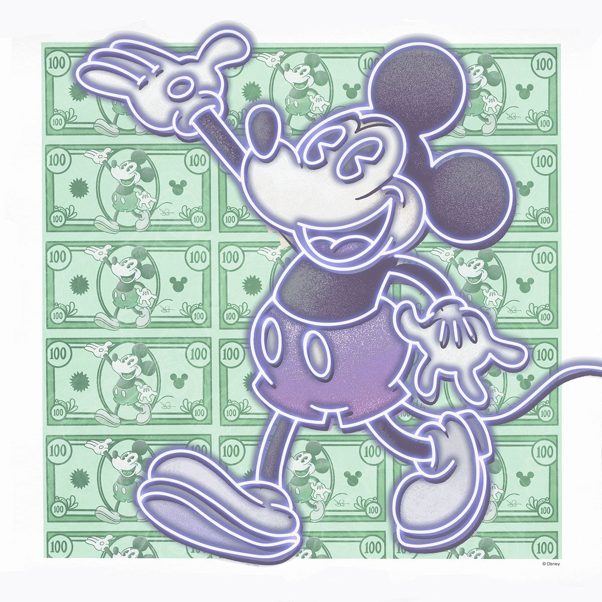 絵画 Disney Fine Art With a Smile and a Song
