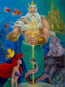 "Triton’s Kingdom" by Jared Franco | Premiere Signed and Numbered Edition