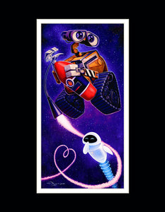 "Wall•E and Eve" by Tim Rogerson | Open Edition
