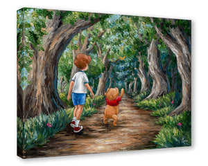 "Wooded Path" by Jennifer Lanna | Signed and Numbered Edition