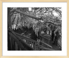 Load image into Gallery viewer, &quot;Walt at Swiss Family Tree House&quot; from Disney Photo Archives