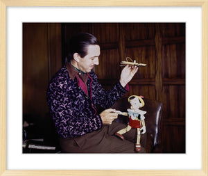 "Walt & Pinocchio Puppet" from Disney Photo Archives