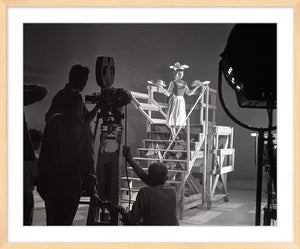 "Cinderella on Set" from Disney Photo Archives