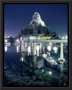 "Disneyland Matterhorn, Monorail and Submarine" from Disney Photo Archives
