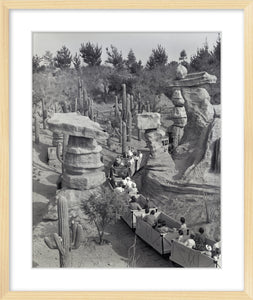 "Disneyland Mine Train - Balancing Rock Canyon" from Disney Photo Archives