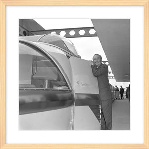 "Walt & the Monorail" from Disney Photo Archives