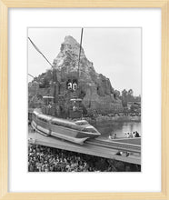 Load image into Gallery viewer, &quot;Disneyland Matterhorn, Skyway, Monorail &amp; Submarines&quot; from Disney Photo Archives