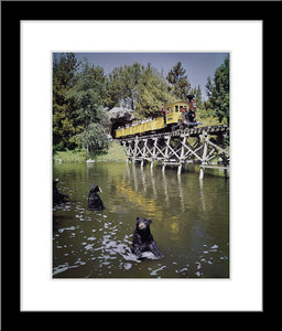 "Mine Train Through Nature's Wonderland Bears" from Disney Photo Archives