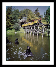 Load image into Gallery viewer, &quot;Mine Train Through Nature&#39;s Wonderland Bears&quot; from Disney Photo Archives