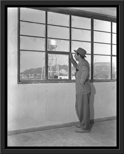"Walt & Studio Watertower" from Disney Photo Archives