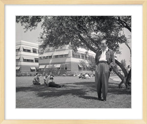 "Walt & Animation Building" from Disney Photo Archives