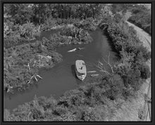 Load image into Gallery viewer, &quot;Aerial View of the Jungle Cruise, Disneyland Park&quot; from Disney Photo Archives