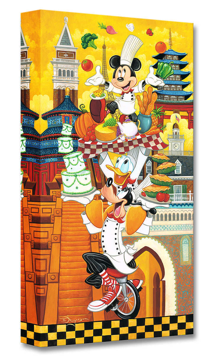 Mickey Mouse Chef Disney Fine Art Tim Rogerson Ltd Ed TOC A World of Flavor  海外 即決 - スキル、知識