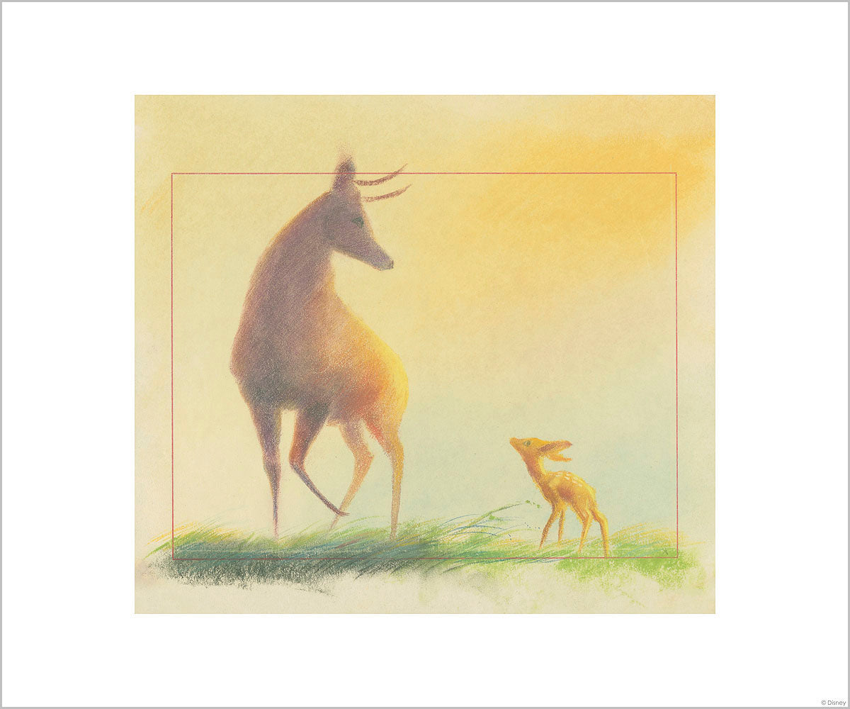 限定300枚★バンビ Bambi★切手 スタンプ アートギャラリー 絵 額縁 468119508907.jpg
