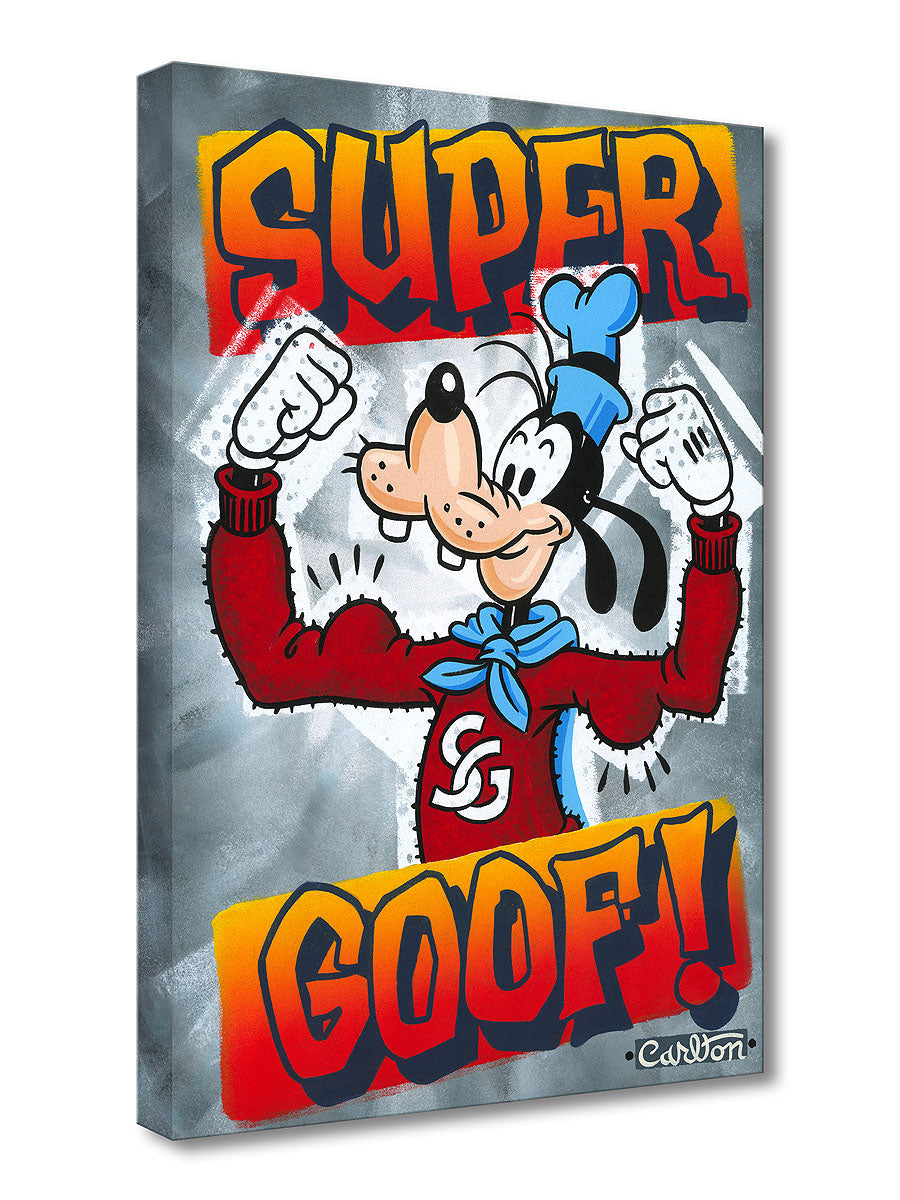 ディズニー Disney Fine Art トレヴァー・カールトン Super Goof!