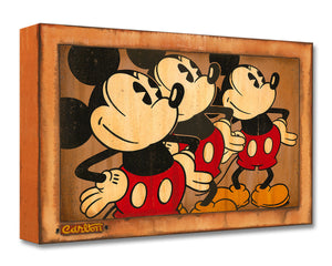 "Three Vintage Mickeys" by Trevor Carlton