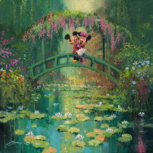 Load image into Gallery viewer, &quot;Mickey And Minnie at Giverny&quot; by James Coleman | Signed and Numbered Edition