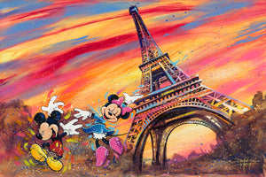 "Dancing Across Paris" by Stephen Fishwick | Signed and Numbered Edition