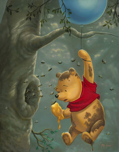 "Pooh's Sticky Situation" by Jared Franco | Signed and Numbered Edition
