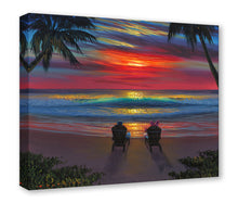 Load image into Gallery viewer, &quot;Donald and Daisy&#39;s Perfect Sunset&quot; by Walfrido Garcia | Signed and Numbered Edition