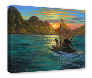 "Sailing Into the Sun" by Walfrido Garcia | Signed and Numbered Edition