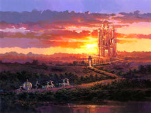 Load image into Gallery viewer, &quot;Castle at Sunset&quot; by Rodel Gonzalez | Signed and Numbered Edition
