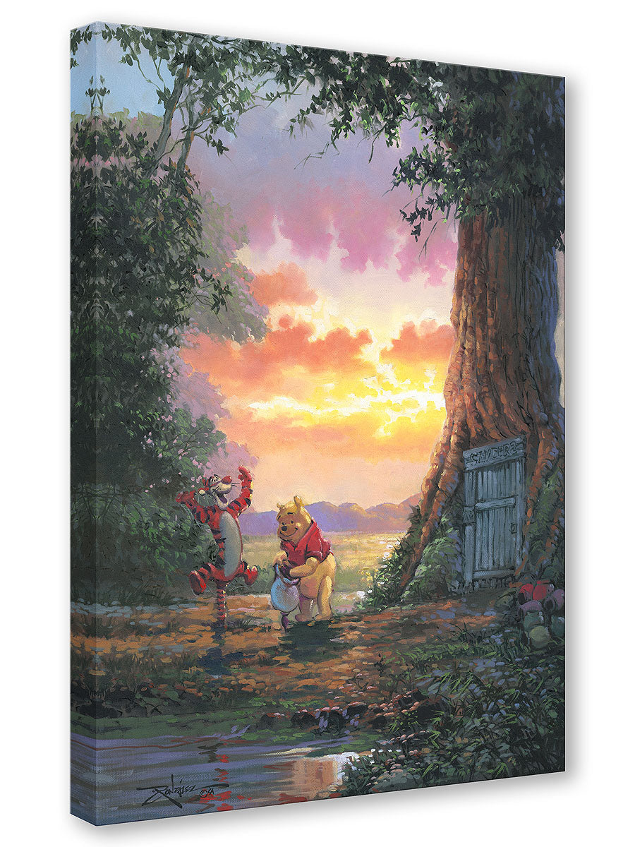 Thomas Kinkade - Lion King - Remember Who You Are - Disney SN Canvas