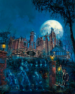 "Haunted Mansion" by Rodel Gonzalez |Signed and Numbered Edition