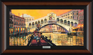 "Lights in the Venice Canal" by Rodel Gonzalez