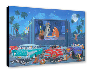 "A Night at the Movies" by Manuel Hernandez | Signed and Numbered Edition